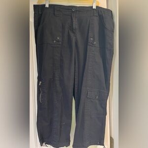 Style & Co. Black Cargo Pants